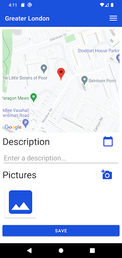 Park Map - Car Park Location Screen 3