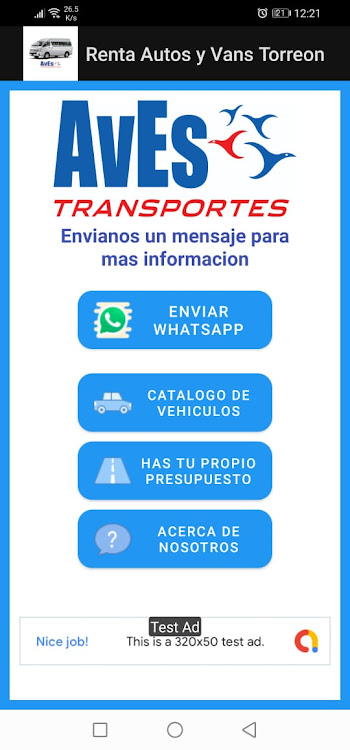 Renta Autos y Vans En Torreon - 1.0 - (Android)