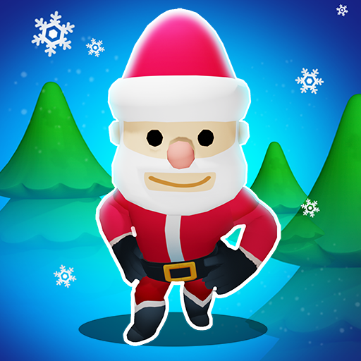 Rainbow Santa Lore logo