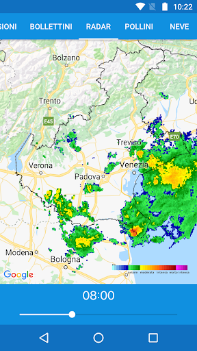 Meteo Arpa Veneto Screen 3