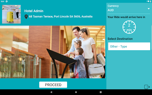Android application Orderoo Kiosk screenshort