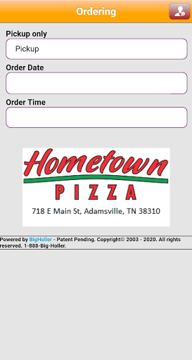 Hometown Pizza – HTP Screen 3