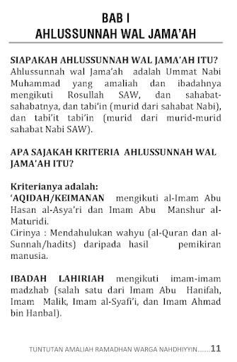 Amaliyah Ramadhan Warga NU Screen 3