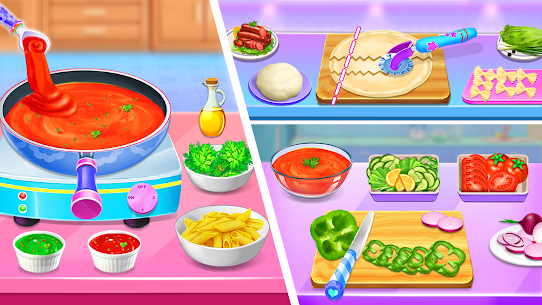 Make Pasta Food Kitchen Games 1