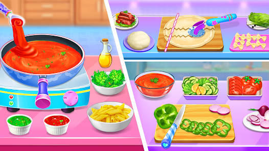 Play Free Pasta Games - Cooking Games