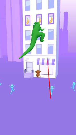 Android application Monkey Jump screenshort