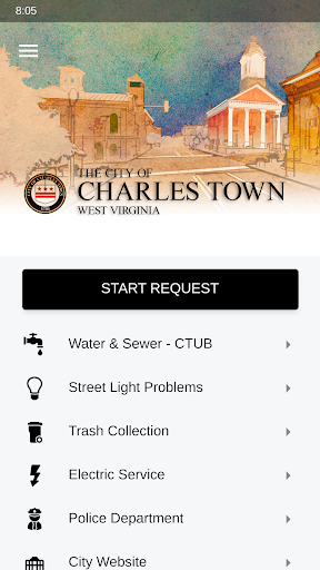 Android application Connect CT screenshort