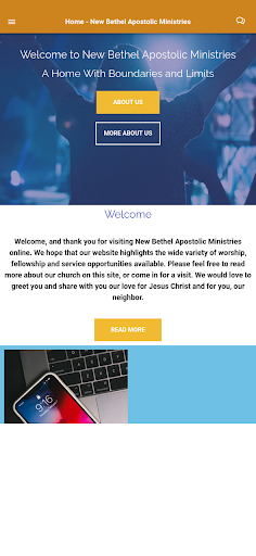 New Bethel Apostolic Ministrie Screen 2