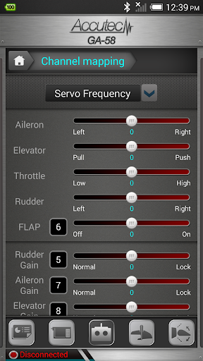 Android application MMP Accutec GA-58 screenshort