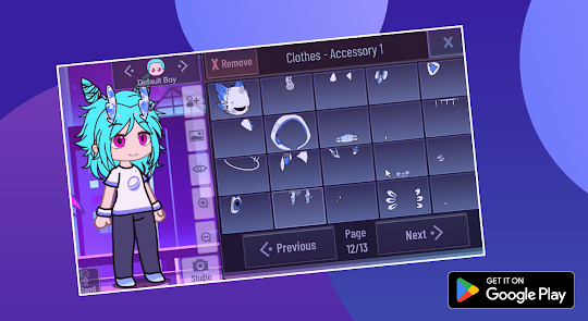 Download Gacha Outfit Nebula Ideas Mod on PC (Emulator) - LDPlayer