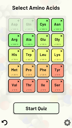 Game screenshot Amino Acid Quiz hack