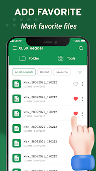 Edit XLSX Spreadsheets Reader screenshot 11