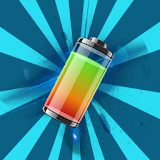 Battery charger full prank icon