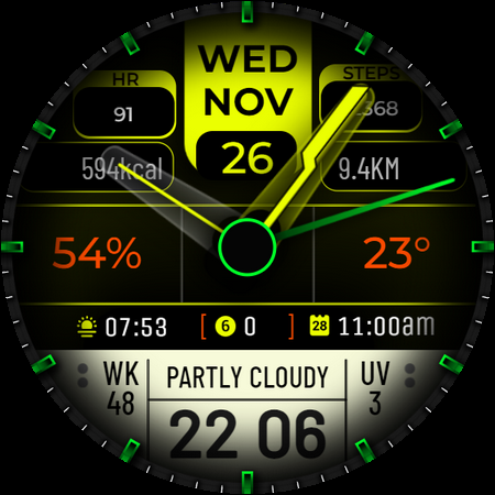 Watch Face WF172 screenshot 9