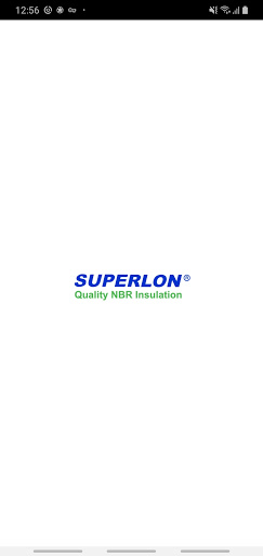 Android application Superlon Thickness Calculation screenshort