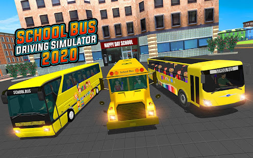 School Bus Driving Simulator 3D - 2020 apkdebit screenshots 2