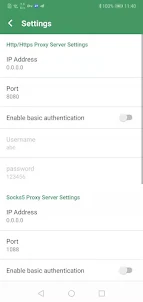 Android Proxy Server