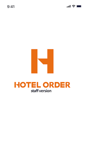 Android application Hotel Order - staff screenshort