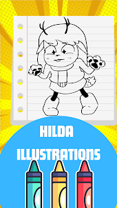 Hilda Coloring
