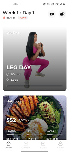 KAT International Fitness Screen 2