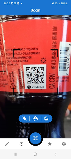 Android application QR Code Reader & Generator screenshort