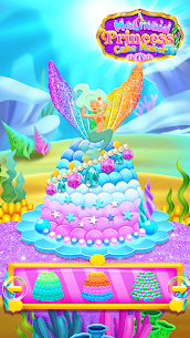 Mermaid Glitter 🌈 Cake Maker Chef Apk Mod for Android [Unlimited Coins/Gems] 7