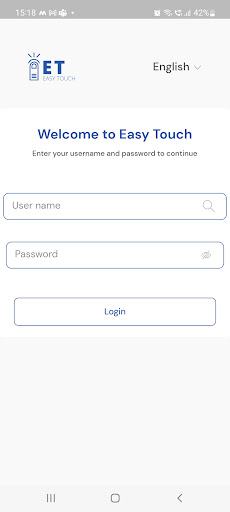 Android application KERN Easy Touch screenshort
