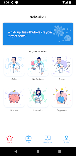 Clinic24 Doc Screen 2