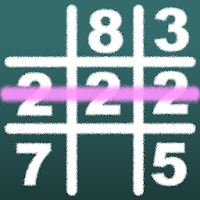 Number Tic-Tac-Toe IQ Puzzle