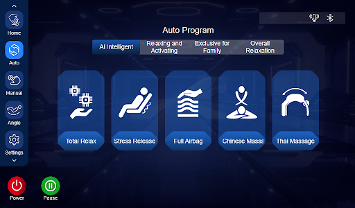 robot massage Screen 2