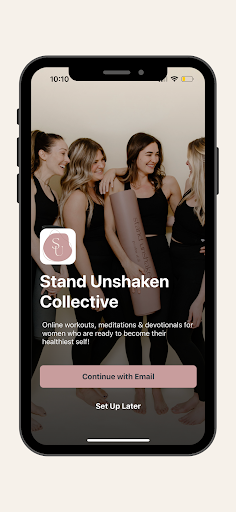 Android application Stand Unshaken Collective screenshort