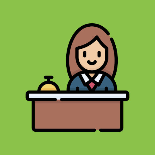 Receptionist Interview logo