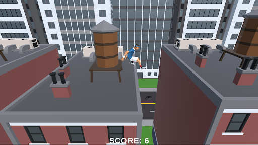Android application Rooftop Runner screenshort