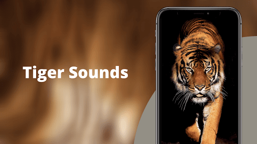 Android application Tiger Sounds screenshort