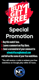 Big Numbers Watchface — NDW070 poster 10