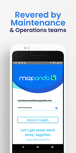 GoMAX Mobile CMMS EAM Software Screen 3