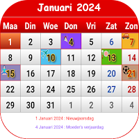 België Kalender 2024