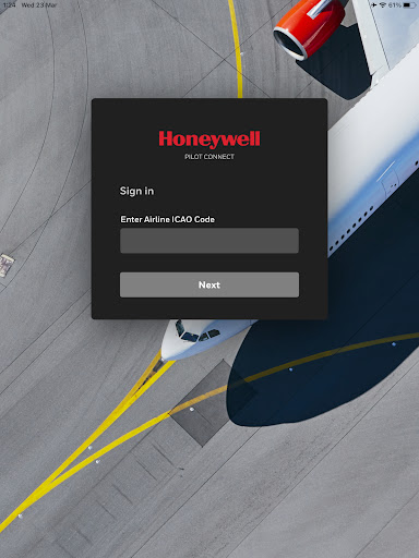 Android application Honeywell Forge Pilot Connect screenshort