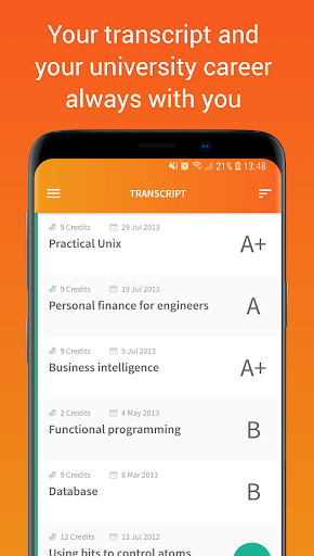 Android application MyLibretto screenshort