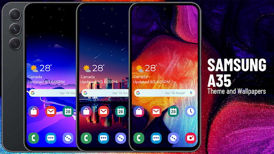 Samsung A35 Launcher & Themes