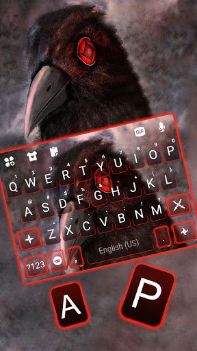 Sharingan Crow Keyboard Backgr Screen 3