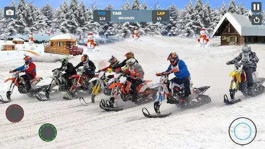 Sled Racing Snowcross Games