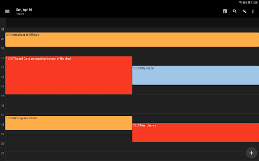 Screenshot of Simple Calendar - Plan Easily