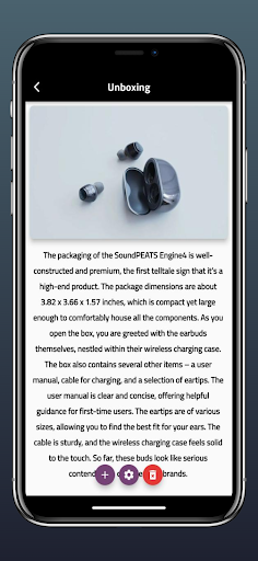 SoundPEATS Engine 4 guide Screen 2