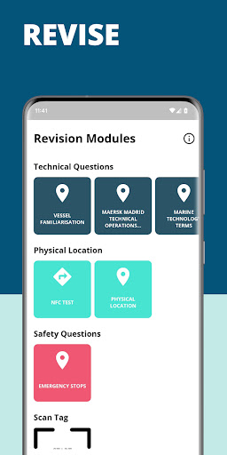 Android application Fathom: Familiarisation System screenshort