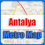 Cover Image of ダウンロード Antalya Turkey Metro Map Offli  APK