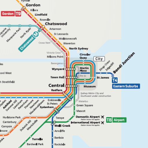 Sydney Metro App  Icon