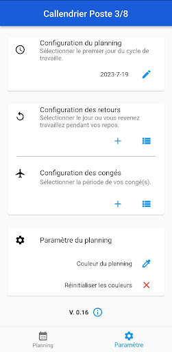Calendrier Poste 3x8 Screen 2