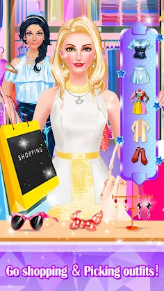 Hair Nail Salon Fashion Games - Screenshot 4