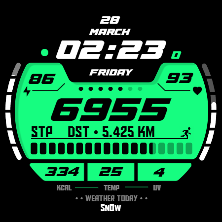 AthletiX - Watch Face screenshot 19